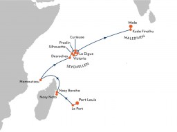 MS EUROPA - from Mauritius to the Maldives